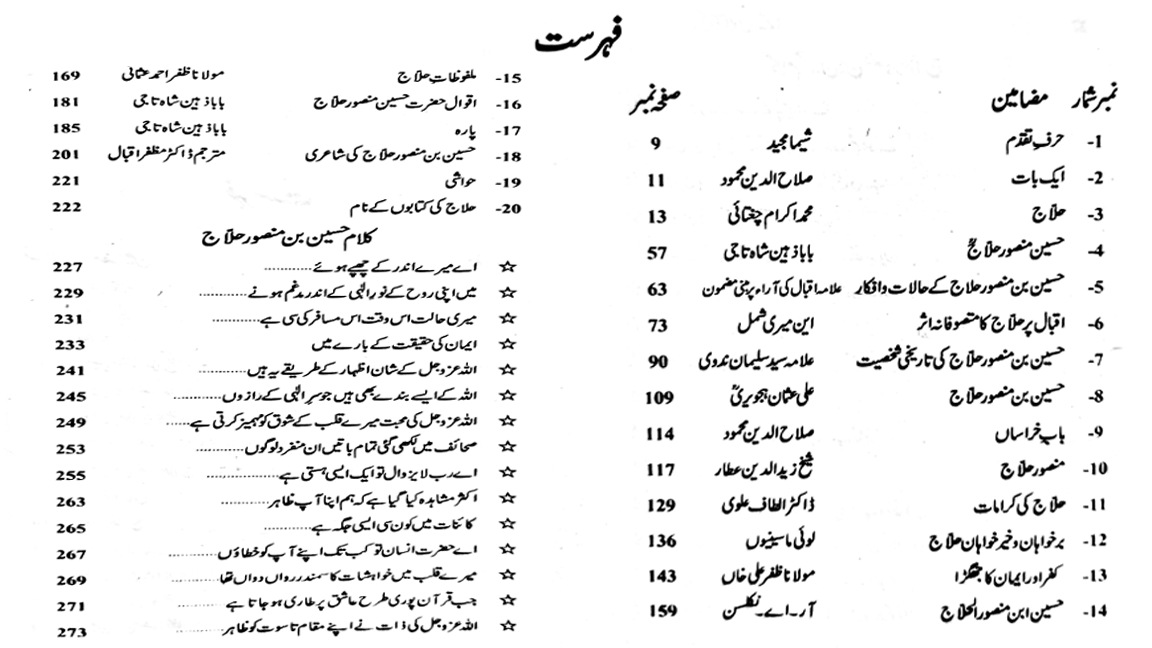 حیات و کلامِ حسین بن منصور حلاج